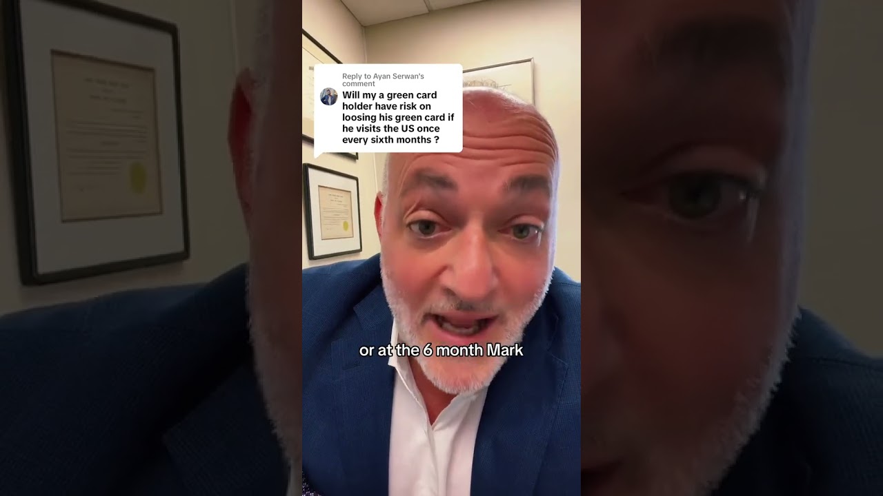 Can I Lose My Green Card If I Only Visit The USA Once Every Six Months?