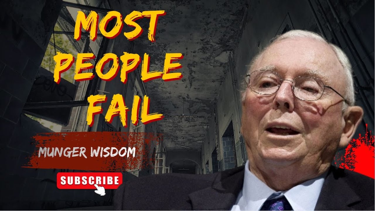 Charlie Munger: Why Most People Never Get Rich | Munger Wisdom