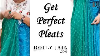 Easiest way to GET PERFECT PLEATS in 1 min