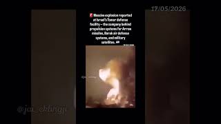 Another Attack on Israel #israel #iran #middleeast #power #youtubeshorts #india #oil #money