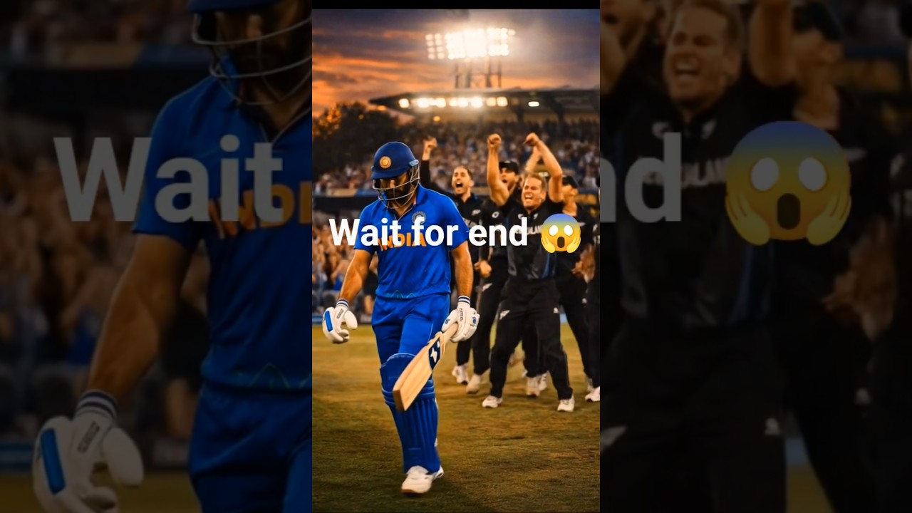 Final Over Thriller 🔥 | India vs New Zealand | 