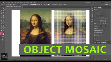 Create Object Mosaic Tool in Adobe Illustrator - Tutorial for Beginners Vishal Rein