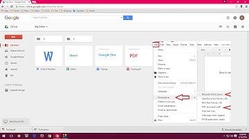 How to Download or Convert Google Doc  into MS Word & PDF
