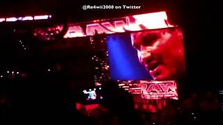 WWE RAW August 16th Pyro Live