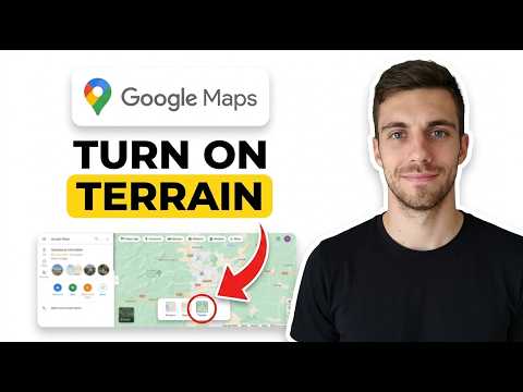 How to Turn on Terrain Mode in Google Maps (Fastest Way)