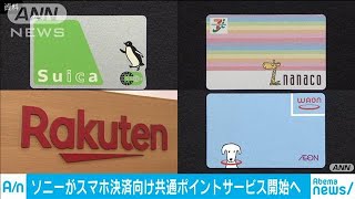ソニーが4社共通でポイントたまるスマホ決済開始へ(20/02/09)