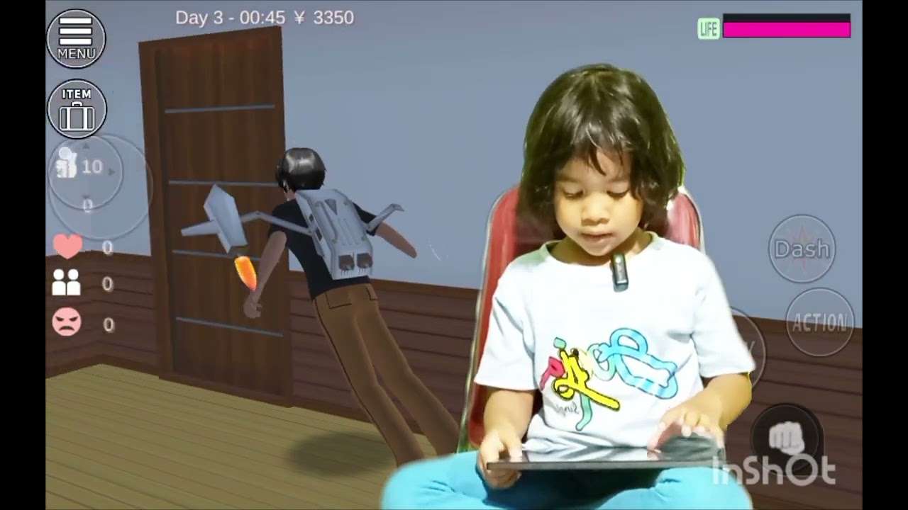 Deandra Alesha Rafani Gaming Sakura Episode 4