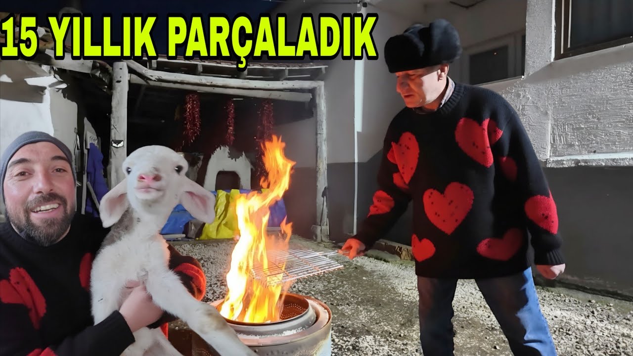 15 SENELİK MAKİNAYI PARÇALADIK.ATEŞ KAZANI YAPTIK..KİMSESİZ KUZU