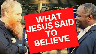 Download Lagu Can God Say The Father Is Greater Than Me! Yusuf VS Visitor | Stratford Dawah MP3