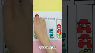 Alphabetlore S.E.A puzzle games tube diy #shorts #shortsfeed #youtubeshorts