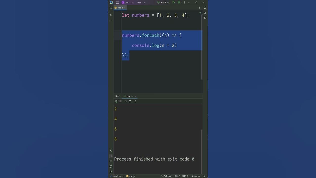  foreach vs map in javascript node js key differences in 60