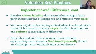 R&I Volunteer Training Module THREE