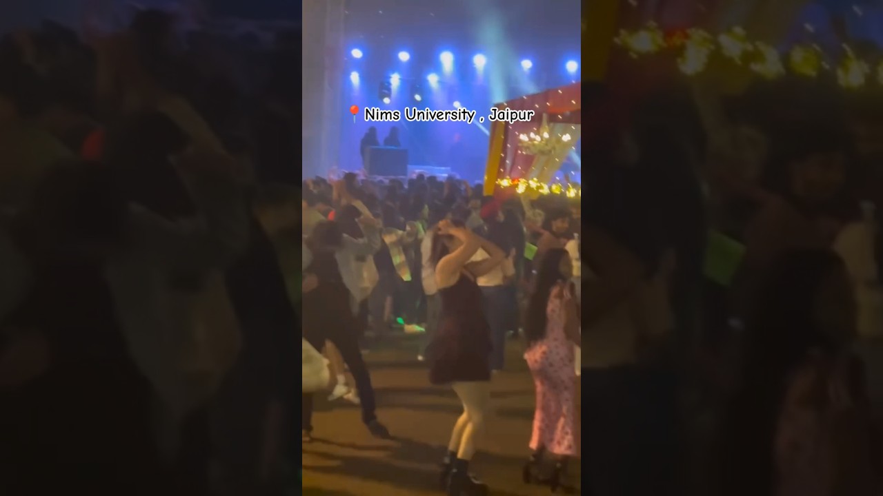 Nims University Jaipur  Freshers Party 