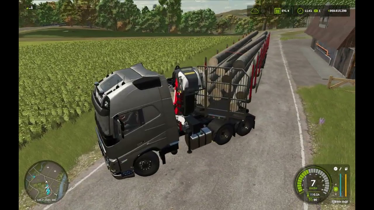 20M tomruk taşıyoruz