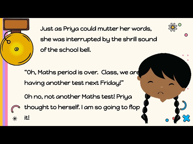 Thumbnail for Play video: The Story of Persevering Priya being narrated.