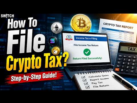 Crypto Market Pulse: How To File Crypto Tax?। Top News of The Day। Powered by CoinSwitch