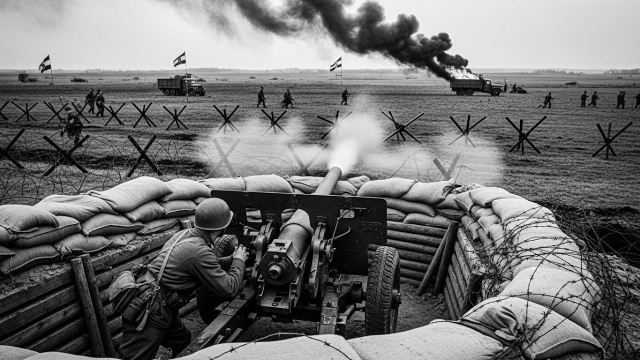 Người Nhật Không Thể Tin Rằng Ông Có Thể Tự Mình Bắn Đại Bác — Cho Đến Khi 4 Xe Bị Phá Hủy