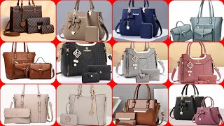 ladies handbag combo designs/2 & 3 bags set/women shoulder bag /wallet collection/handbag for girls 