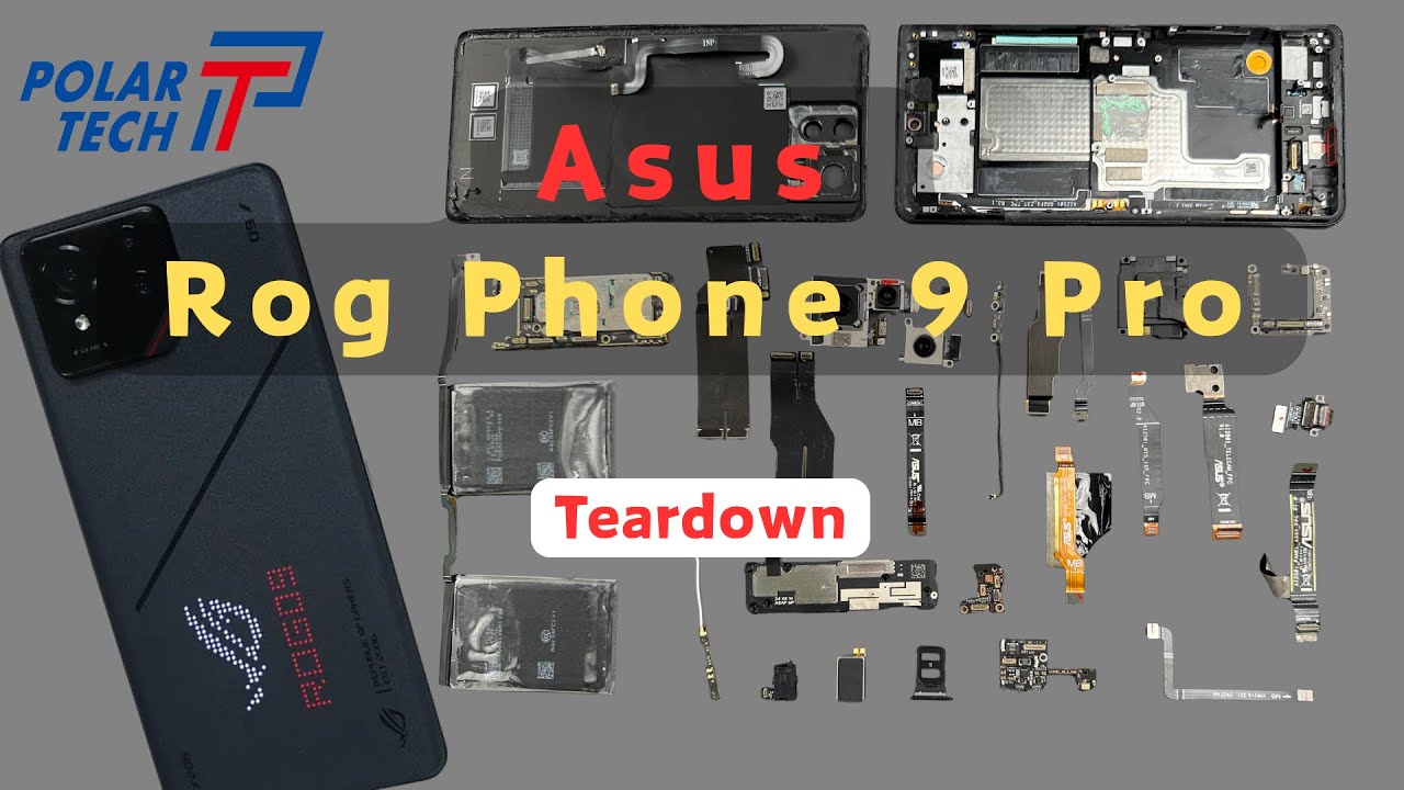 ASUS ROG Phone 9 Pro Teardown & Reassembly | Step-by-Step Repair Guide ...
