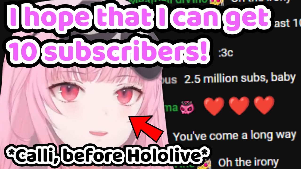 Calli When She Made Her Own Youtube Channel For The First Time