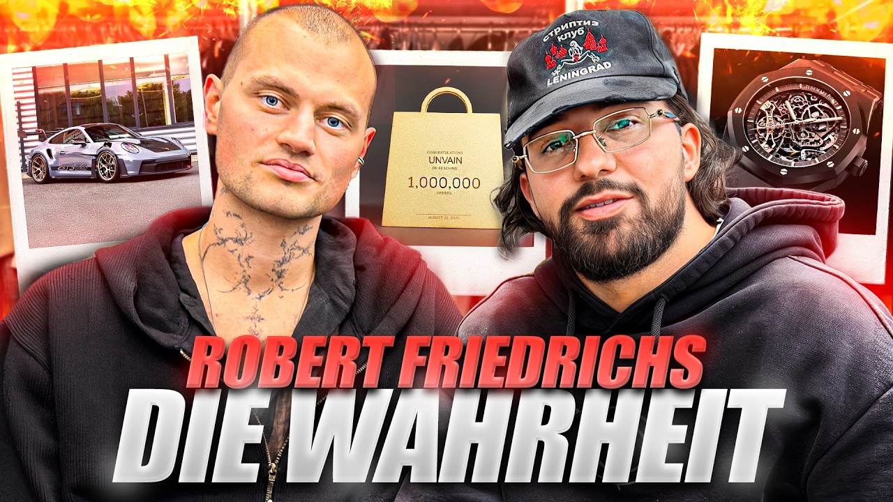 Die Wahrheit über Robert Friedrichs & Unvain..! (Millionen Umsatz, Beef & Learnings)
