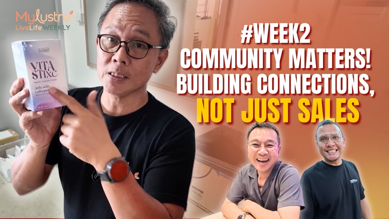 Building Community in Business: Real Connections, CRM & Team Life | MyLustre Live Life Weekly EP2