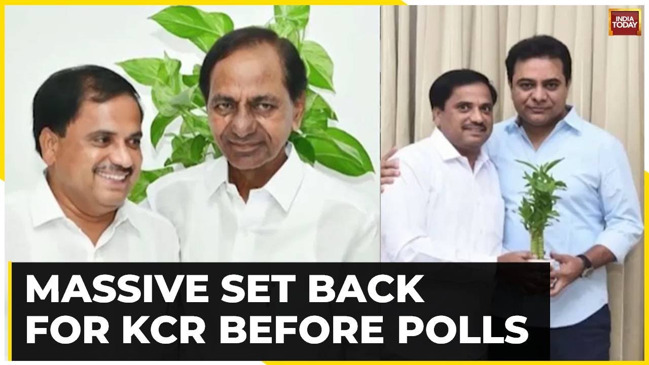 KCR Faces Another Setback As BRS Leader Narayan Reddy Quits; May Move ...