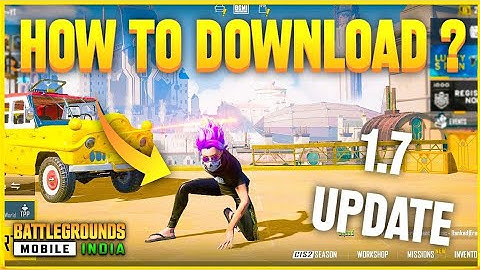 bgmi 1.7 update not showing in playstore | bgmi 1.7 update download | #bgminewupdate1.7