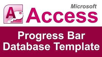 Microsoft Access Progress Bar Template