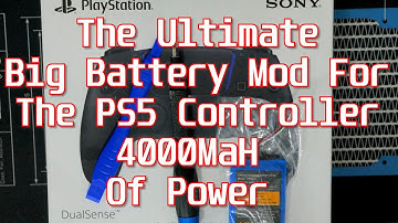 The PS5 BIG DADDY 4000Mah BATTERY ULTIMATE UPGRADE