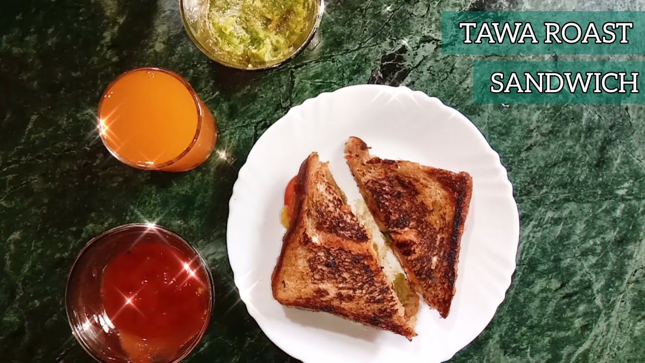 Grilled sub sandwich with paneer roasted vegetables