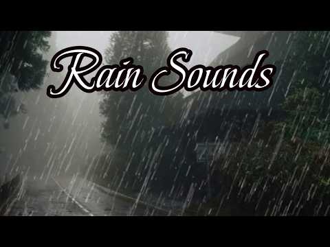 BLACK SCREEN RAIN 🌧️ Sleep Instantly in 3 Minutes | Heavy Rain Sounds at Night