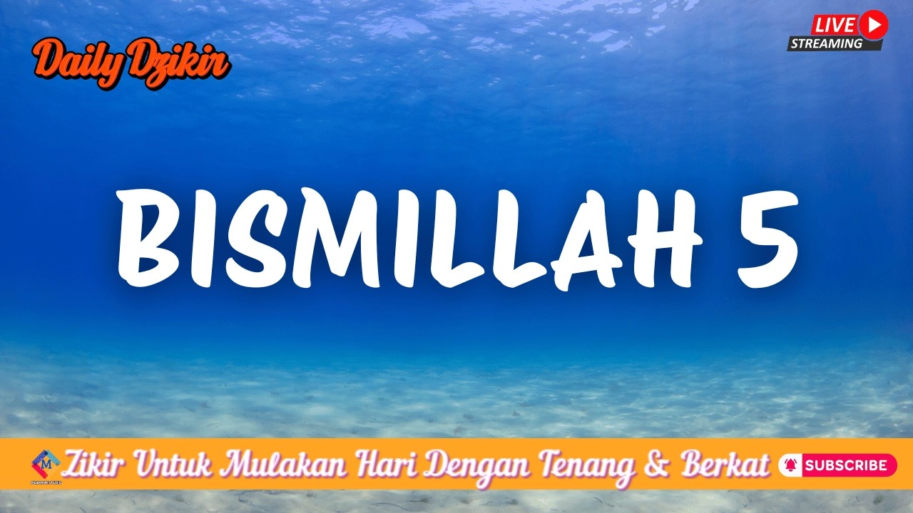 LIVE 🔴 Bismillah 5 Rezeki Pagi 2 Jam – Sesuai Diputar Sambil Kerja & Belajar  Sabtu Mubarok