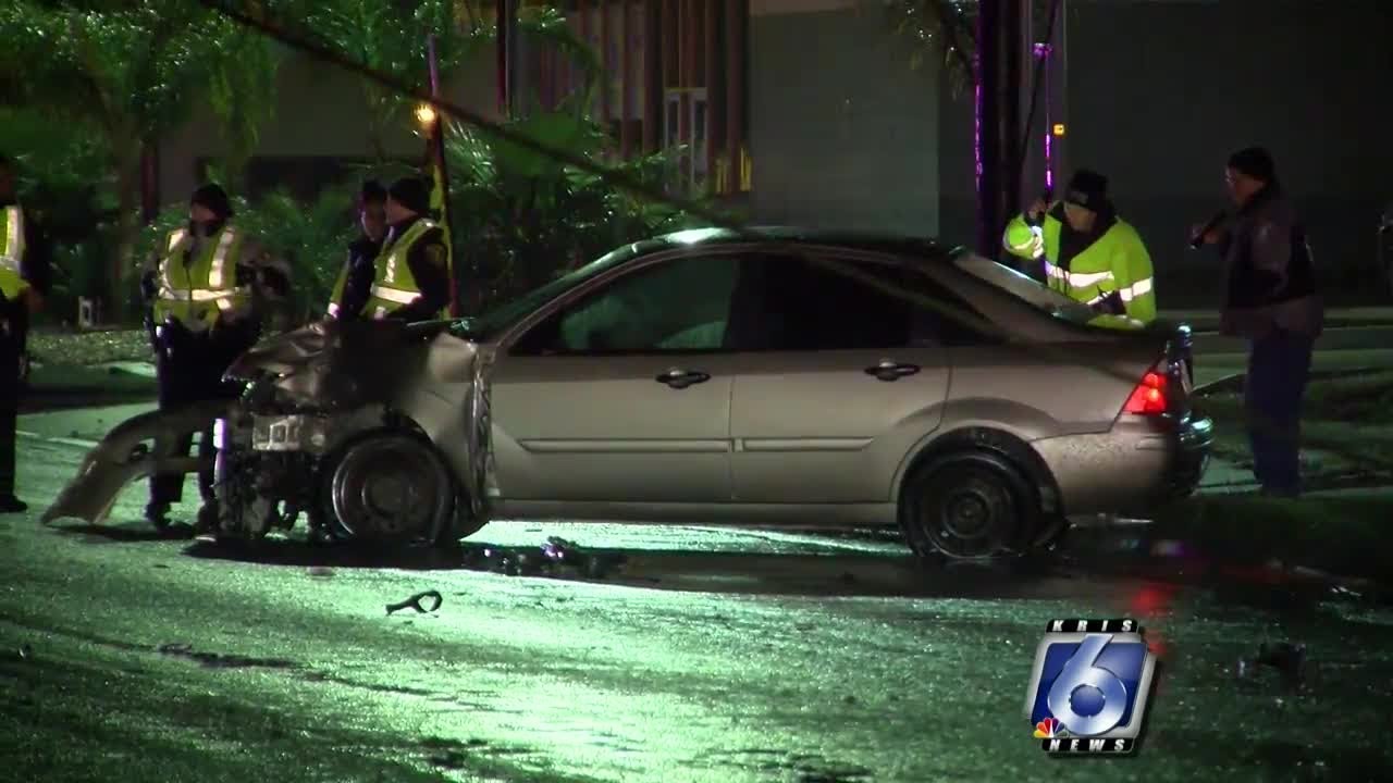 Man critical after being ejected from car during crash - YouTube