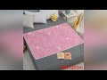 80x120cm 4 Layer Cartoon Dino Heart Diapering Mat Waterproof Washable Changing Pads for Night and Me