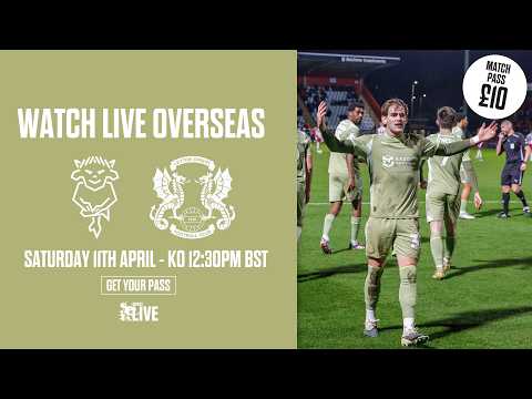 Leyton Orient vs Lincoln City | Orient LIVE Pre Match Stream | AWAY — football video