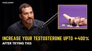 NEUROSCIENTIST: How to Increase testosterone up to +400% |  Andrew Huberman about testosterone