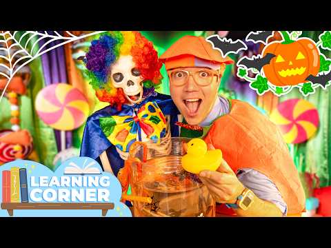 SKELETON Sink or Float! 💀 | Blippi | Learning Corner 📚 | Educational Videos For Kids
