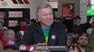Dave Twardzik Pregame Interview Bill Walton Tribute Night Portland Trail Blazers