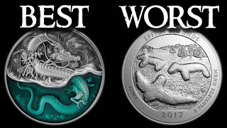 BEST and WORST Silver Coin Designs of the Last Decade