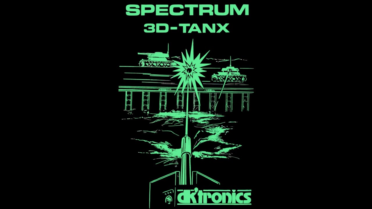 ZX Spectrum - 3D Tanx 'Gameplay' - YouTube