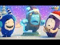 Oddbods | Sculpture sur glace | Dessins de Noël pour les enfants