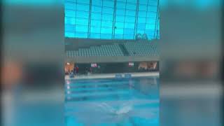 Women in athletic swimsuits - Lois Toulson