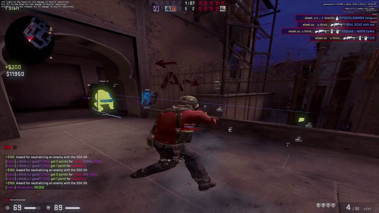 gаmеsеnsе & neverlose & onetap | HvH clips