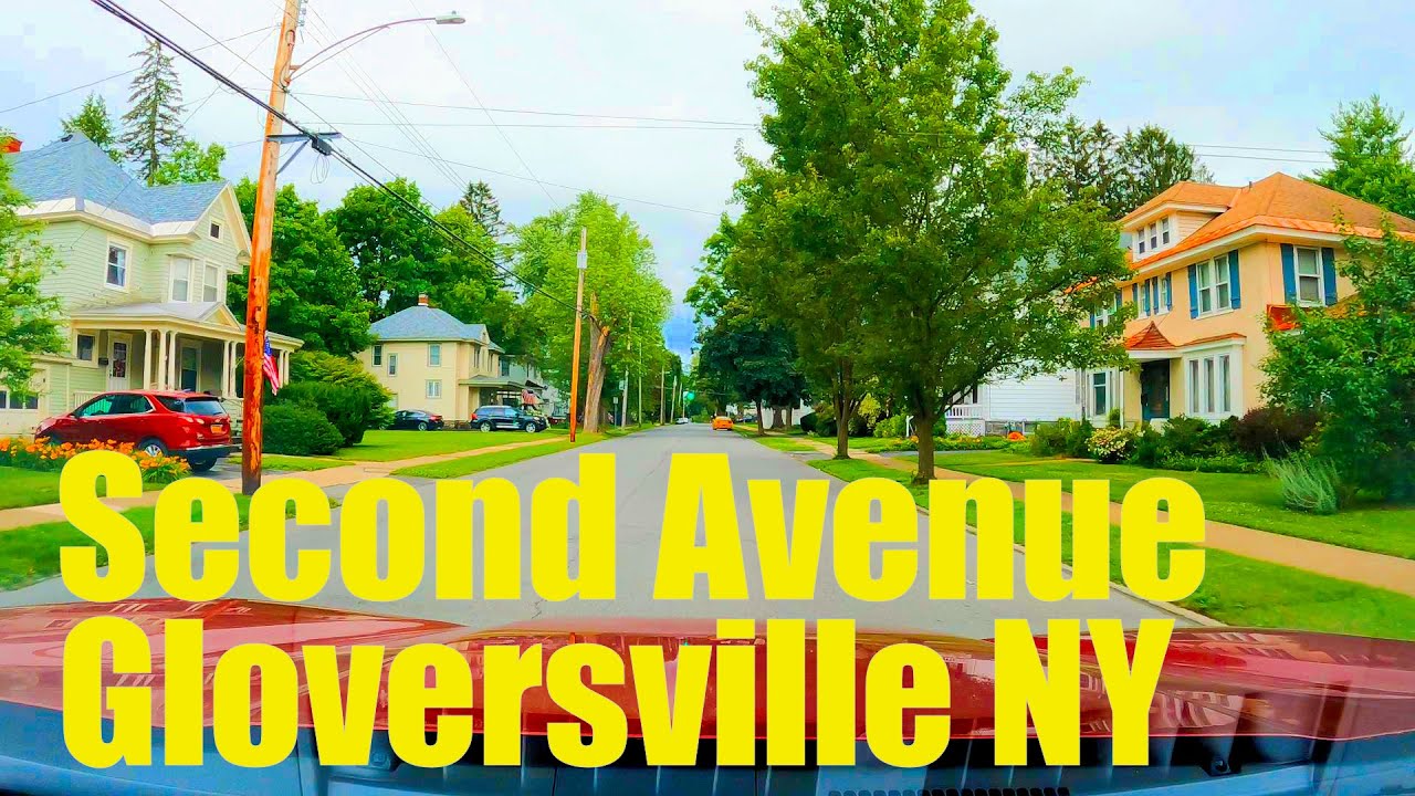 Second Avenue Driving Tour in Gloversville NY【4K】 - YouTube