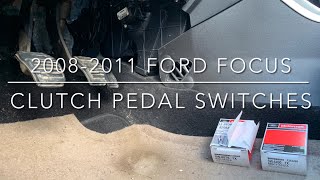 Ford Focus Clutch Pedal Switch Replacement (both of them)