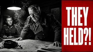 Why German Generals Couldn't Explain What Stopped Their Panzers