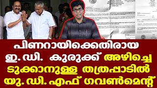 Pinarayi | CPM | പിണറായിക്കെതിരായ ഇഡി കുരുക്ക് അഴിച്ചെടുക്കാനുള്ള തത്രപ്പാടിലാണ് യുഡിഎഫ് ഗവണ്‍മെന്റ്
