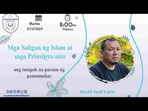 Ang Tumpak na Paraan ng Pamumuhay