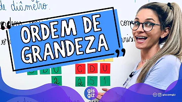 O que é ordem de grandeza 5 ano?